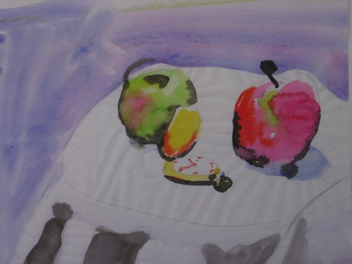 Aquarell, 1986,
60 x 40